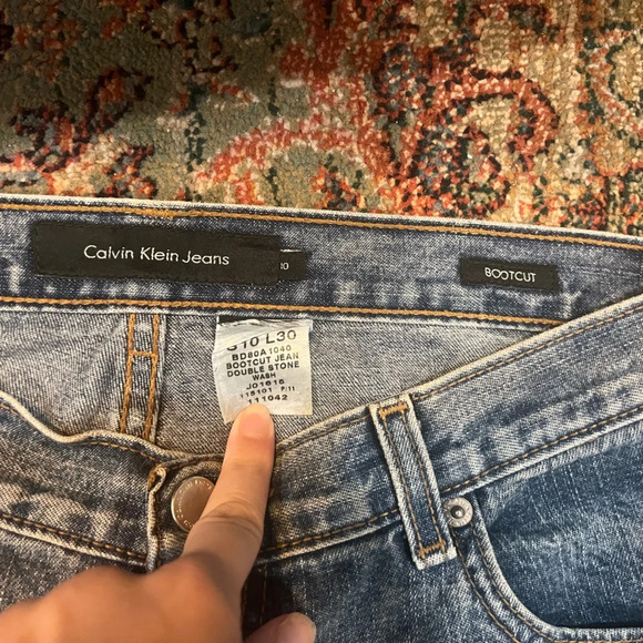 final price Calvin Klein Ladies Bootcut Jeans - Picture 7 of 9